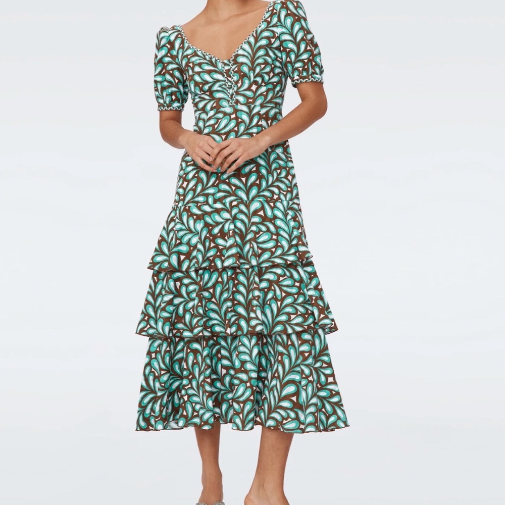 DIANE VON FURSTENBERG  Aire Cotton Dress